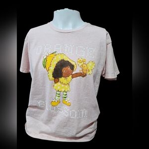 Womens Orange Blossom Graphic T-Shirt - Pink Size Extra Large‎